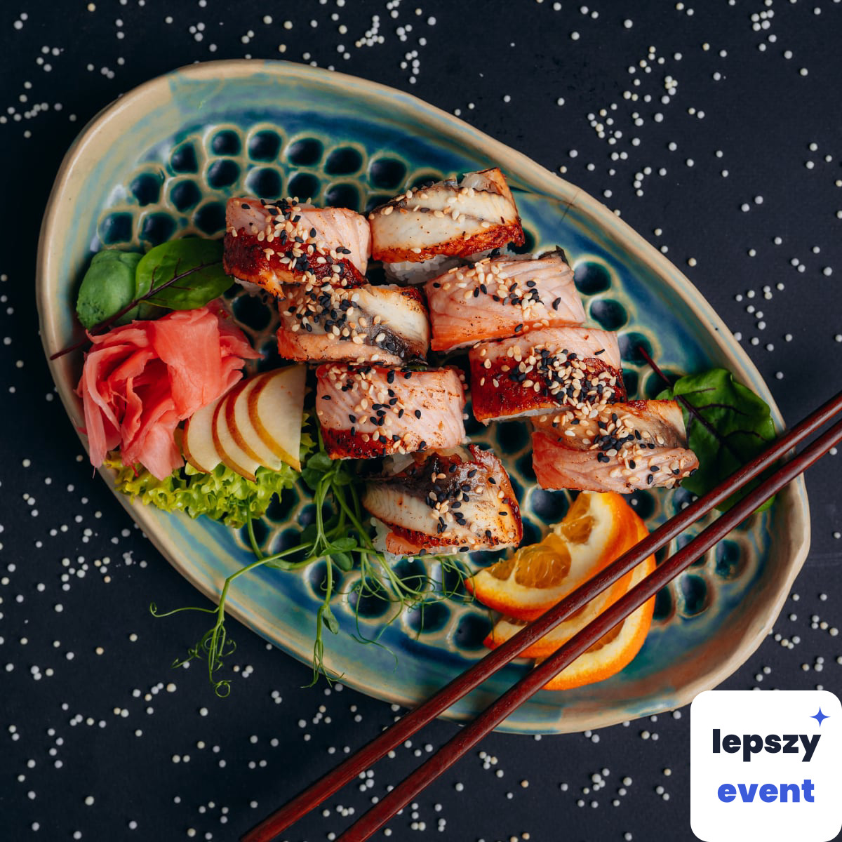 Mobilny sushi master i pokaz kulinarny | Suszarnia - catering & pokaz kręcenia sushi na żywo — zdjęcie 5
