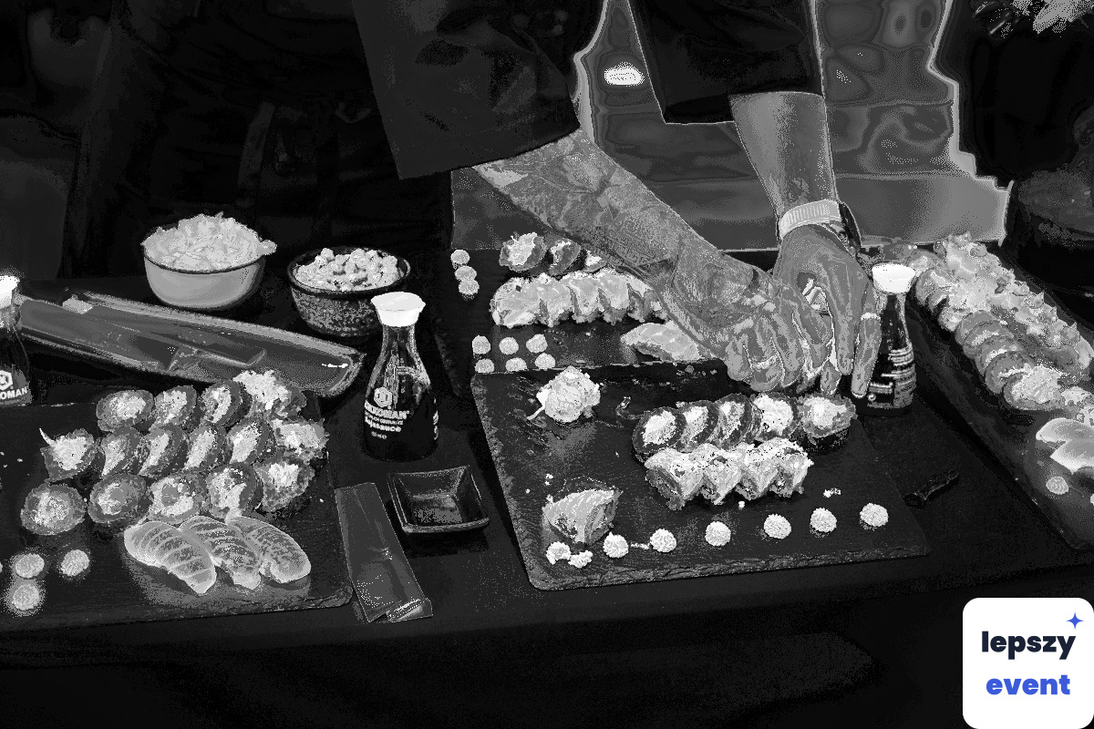 Mobilny sushi master i pokaz kulinarny | KIN SUSHI- Pokazy live sushi & catering — zdjęcie 2