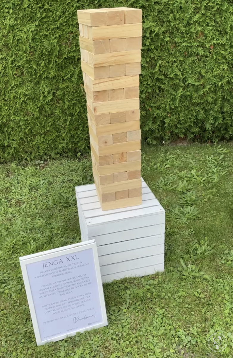 Gry plenerowe XXL i atrakcje integracyjne | Gry plenerowe i ogrodowe Jenga XXL — 2