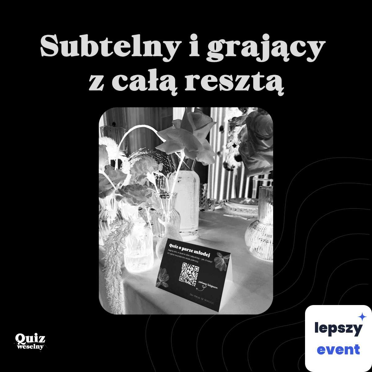 Telefon życzeń audio i pamiątka z wydarzenia | Quiz Weselny — zdjęcie 3