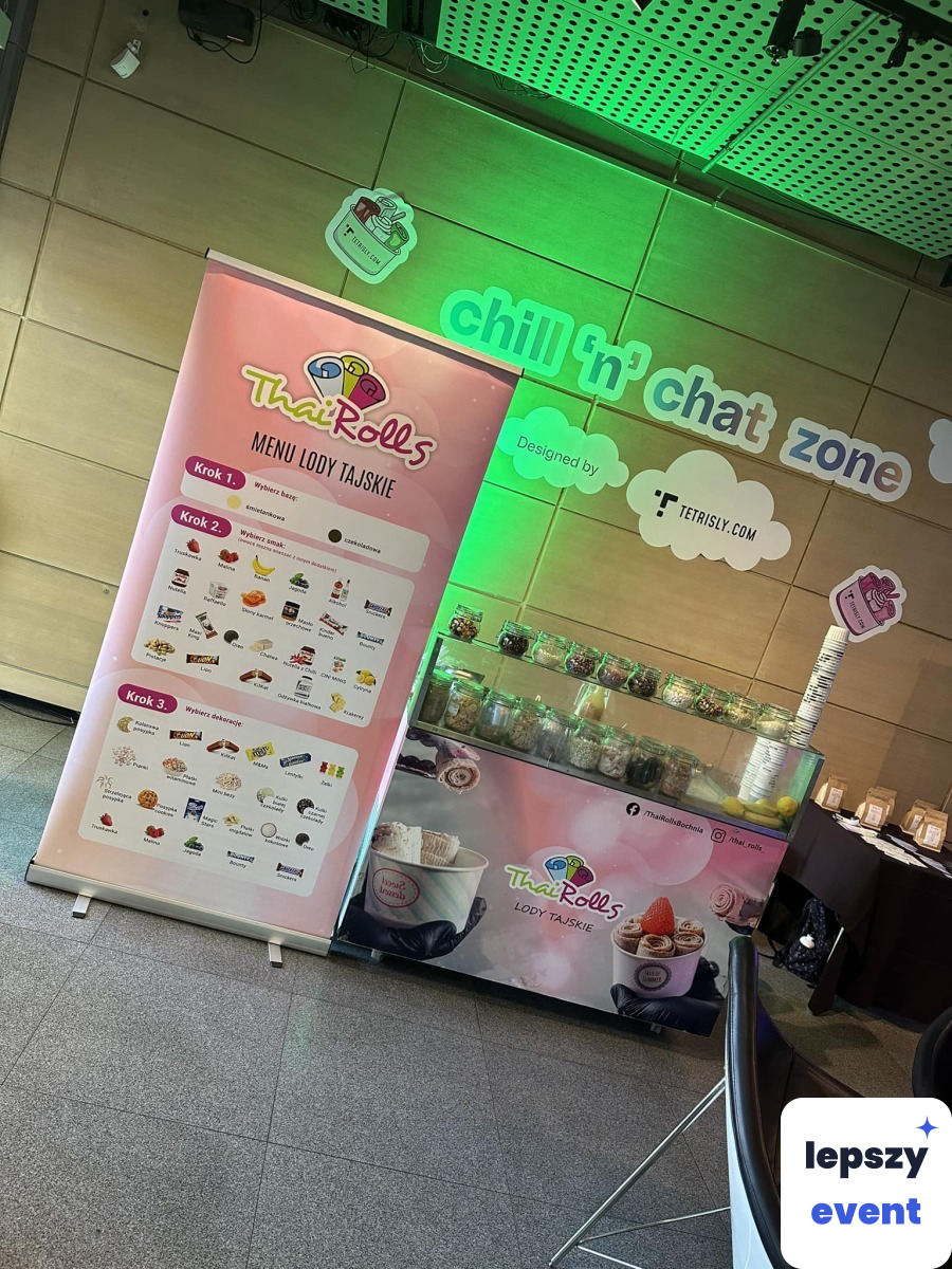 Unikatowa atrakcja eventowa | Thai Rolls - Lody tajskie — zdjęcie 3